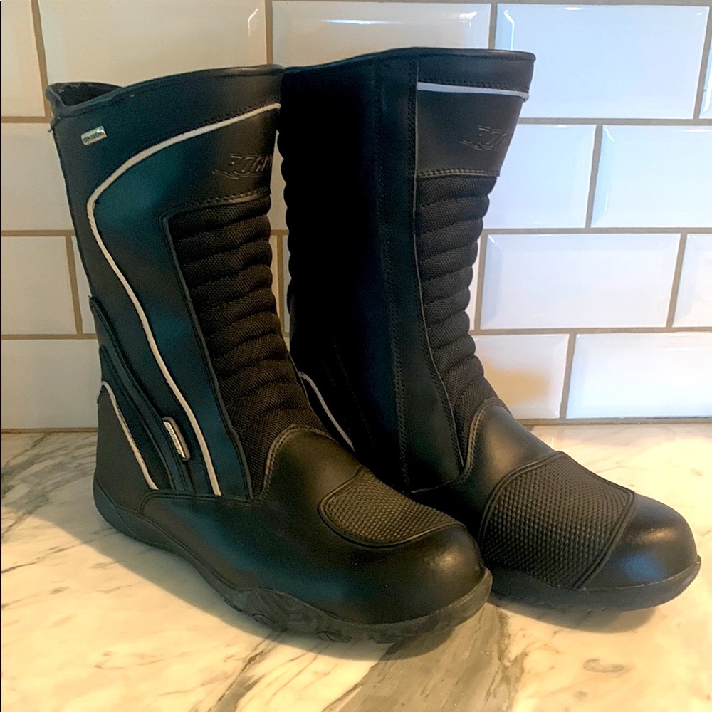 Men’s Rocket water resistant motorcycle touring boots
Dry tech size 11